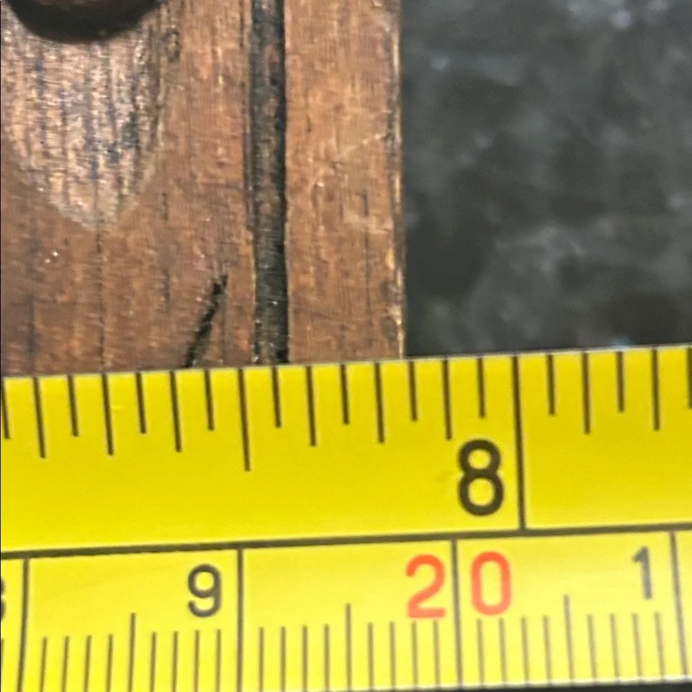 Vtg 80s Piemme Made in Italy Trivet Tile Wood Frame Brown Cream Floral Decor 8" - Picture 7 of 7